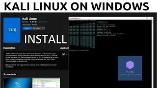 how to install Kali linux terminal and wifite tool on Windows 10