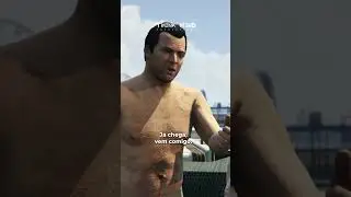 Michael mexeu com a máfia 😮 #dublado #gta5 #grandtheftautov #dublagem #redublagem