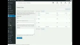 create attributes in Ecommerce | Woocommerce
