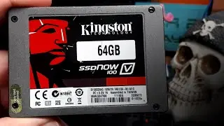Looking at a 10 year old SSD. Kingston SSDnow 100