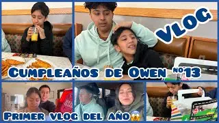 Cumpleaños de Owen 🎊| primer vlog del año