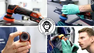 Mini Cordless Polisher | FLEX PXE 80 10.8-ec/2.5 | AUTOLACKAFFEN