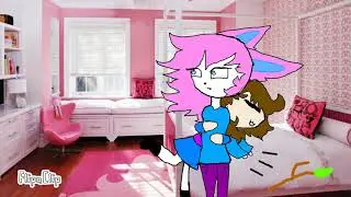 A undertale and Pokemon Storie (Part 2) sylveons Transformation