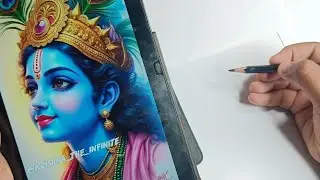 Little Krishna Drawing ✨ Janmashtami Special Outline Tutorial | How to Draw Krishna