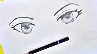 how to draw anime eyes|anime Drawing toturial|how to draw eyes anime step by step for beginners