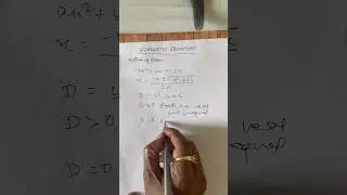 Quadratic Equations: Nature of Roots