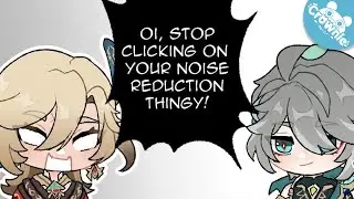 Easily Mute Kaveh By Clicking | Comic by bakuuhatsu #genshin #comicdub