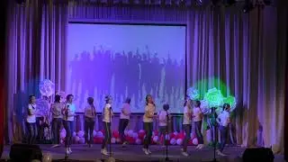 Танец девочек 5-6 класс Диско 80