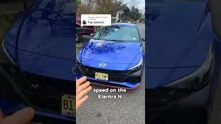 MAX SPEED ON THE ELANTRA N