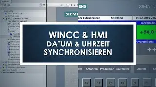WinCC & HMI - Datum & Uhrzeit synchronisieren