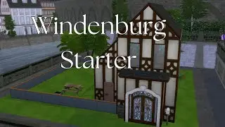 Windenburg starter || (No CC)  || Sims 4 Speed build