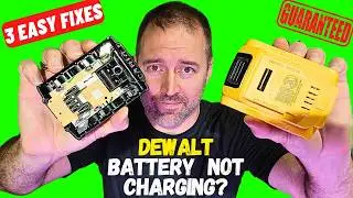 DEWALT 20V Battery Not Working? [3 Easy DIY Charging Hacks -- but I DON'T recommend the last one...]