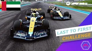 LAST TO FIRST Challenge in Abu Dhabi 💯 II F1 2023