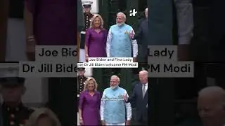 Modi In America: Joe Biden and First Lady Dr Jill Biden welcome PM Modi At The White House