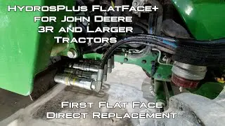 HydrosPlus FlatFace+ for John Deere 3R and Larger Machines