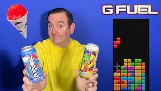 GFuel Energy Drink Review; GFuel Snow Cone & GFuel Tetris Blast. Whats a Tetris Blast taste like?