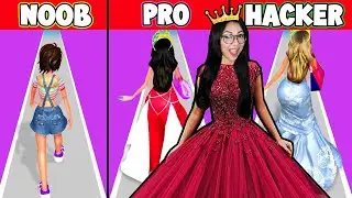 NOOB vs PRO vs HACKER by PRINCESS FAIRY | Queen Bee! | Kori