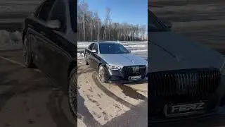 Переделка Mercedes S 223 в Maybach #mercedessclass2021 #maybach