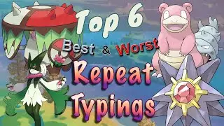 The Top 6 Best & Worst Repeat Typings in Pokémon Games