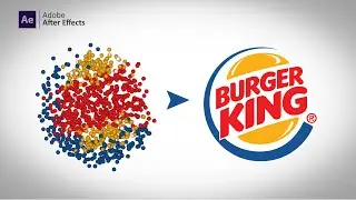 How to make Particles Logo Animation / Reveal with After Effects | No Plugin required