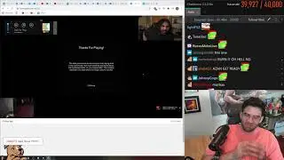 Hasan getting scared by Esfand getting scared by Soda getting scared