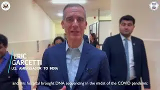 Ambassador Garcetti visits North Goa District Hospital!
