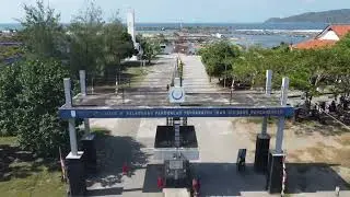 Gerbang PPI Cikidang Pangandaran Drone Footage