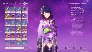 My Raiden Shogun build in genshin impact
