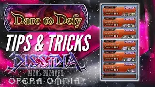 DFFOO Dare to Defy Overview | Tips & Tricks