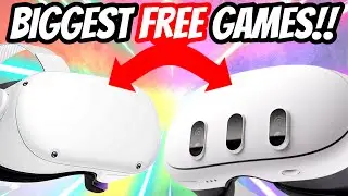 TOP 10 FREE Quest 2 & Quest 3 Games in 2024!!