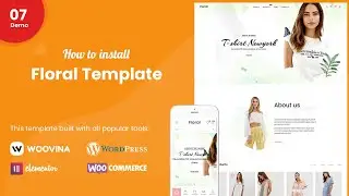 How to install Floral - Fashion WooCommerce WordPress Theme
