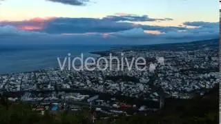 City Skyline Day to Night - Stock Footage