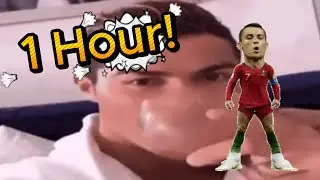 Ronaldo Drinking Meme 1 Hour