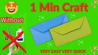 DIY Paper Envelope | Easy & Creative Envelope Making Idea