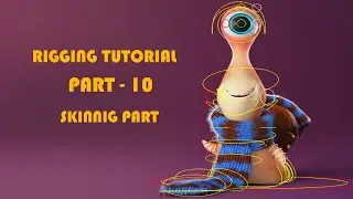 How to skinning in maya || Rigging || Part-10