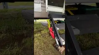 🧲 RV TIP: Use magnetic hooks to hang wet & muddy shoes outside! 🪝 