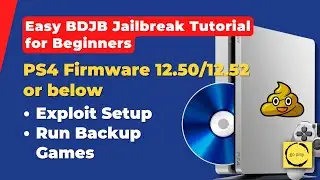 How to Jailbreak PS4 12.50 /12.52 or Below Easily Using BDJB (Full Guide!)