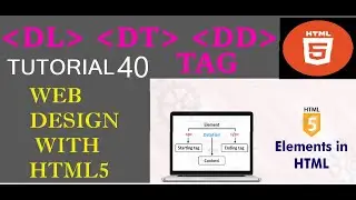 DL ,DT ,DD Tag | HTML tutorials in Hindi |HTML Crash Course For Absolute Beginners