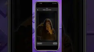 Convert your pictures into stickers on Instagram story💥 #instastickers #instagram #shorts