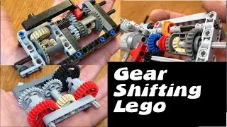 Lego Gearboxes Shifting Gears