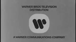 Warner Bros. Television Distribution Logo 1972 B&W