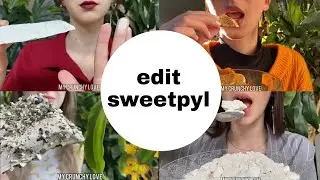 АСМР ЭДИТ MY CRUNCHY LOVE