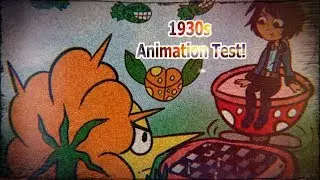 The Chess Battle (A small 1930s Animation test)