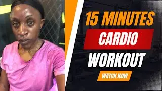 15 Minutes Of At Home Cardio Workout 🏋🏿‍♀️