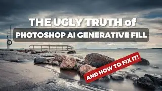 THE UGLY TRUTH OF Photoshop AI Generative Fill!!! And how to fix it.