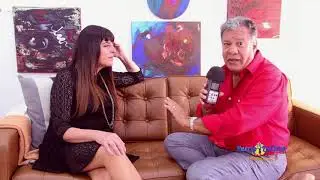 Entrevista a la cantante, compositora y pintora catalana Angela Baidez diciembre 2017 Hasta 4K