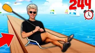 ВЛАД А4 24 Часа в Картонной ЛОДКЕ - ЧЕЛЛЕНДЖ! А4 ВЫЖИВАЕТ В ЛОДКЕ . А4 на РЕЧКЕ 24 часа