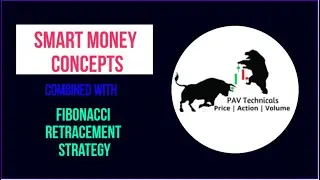 Smart Money Concepts Combined with Fibonacci Retracement Strategy.