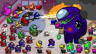 AMONG US Zombie - Among Us Animation 어몽어스 좀비 생존게임모드 EP2 애니메이션 |