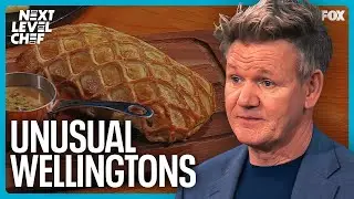 Judges React To The Final 5 Chefs’ Beef-Less Wellingtons | Next Level Chef